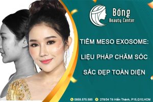 tiêm meso exosome liệu pháp chăm sóc sắc đẹp toàn diện